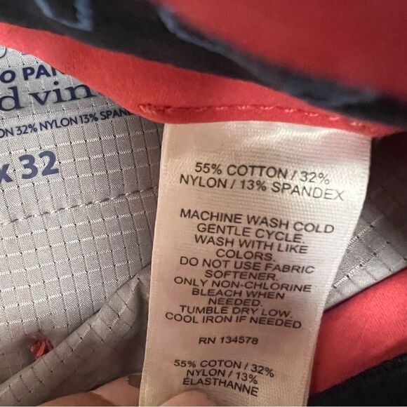 Vineyard Vines “ on the go” cotton blend pants Sz 32x32 - Picture 11 of 12